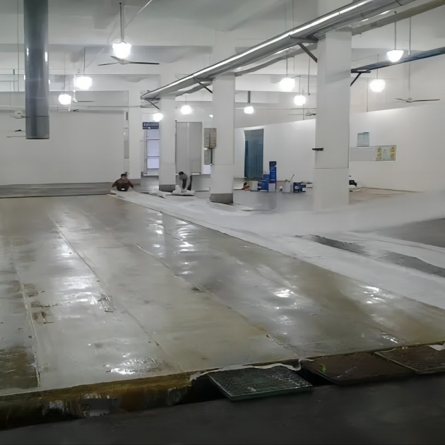 内蒙古防腐蚀地坪,环氧玻纤地坪，玻纤工业地坪，环氧玻纤布地坪,乙烯基玻纤布地坪产品图3