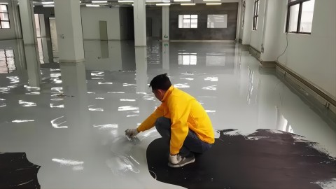 内蒙古防腐防静电地坪,防腐防静电自流平地坪